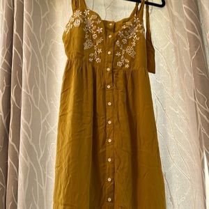 Summer button down dress